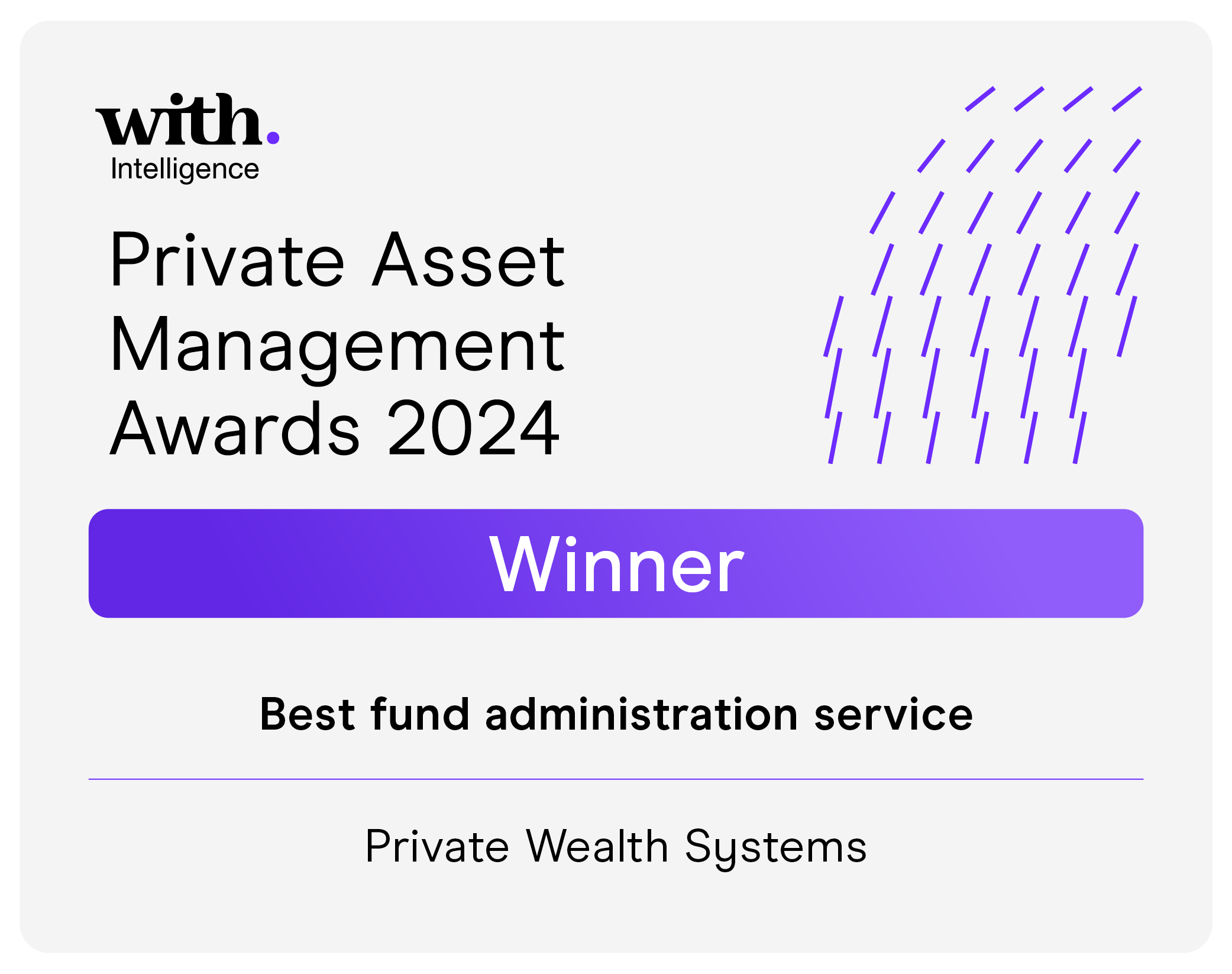 PAM Awards 2024, Best Fund Administration